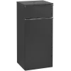 Villeroy & Boch Venticello Шкаф Боковой, 1 дверь, 1 выдвижной ящик, 404 x 866 x 372 mm, Black Matt Lacquer / Black Matt Lacquer A95001PD