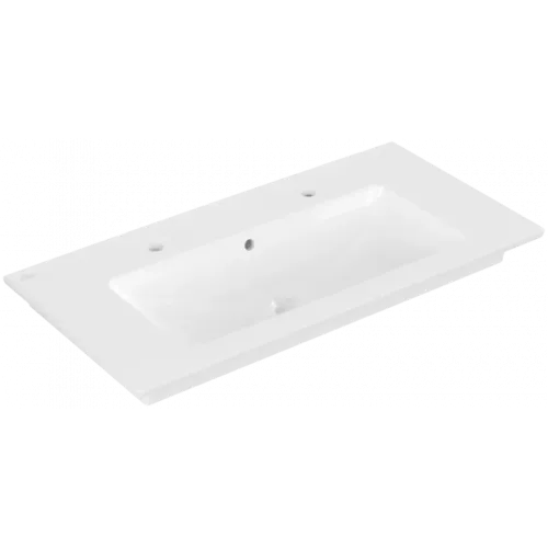 Villeroy & Boch Venticello Pаковина для установки на тумбу, 1000 x 500 x 170 mm, Альпийский белый CeramicPlus, с переливом 4104AKR1