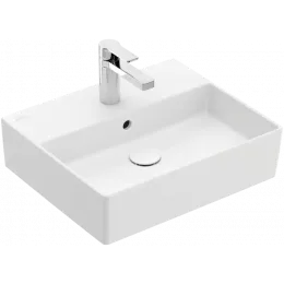 Villeroy & Boch Memento 2.0 Pаковина, 500 x 420 x 140 mm, Stone White CeramicPlus, с переливом 4A2250RW