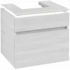 Villeroy & Boch Legato Тумба под раковину, с подсветкой, 2 выдвижных ящика, 600 x 550 x 500 mm, White Wood / White Wood B732L0E8