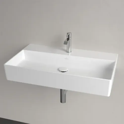 Villeroy & Boch Memento 2.0 Pаковина, 800 x 470 x 140 mm, Альпийский белый, без перелива 4A228101