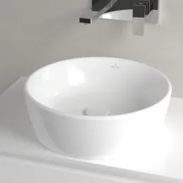 Villeroy & Boch Architectura Раковина для установки на столешницу, 450 x 450 x 155 mm, Альпийский белый, без перелива 5A254601