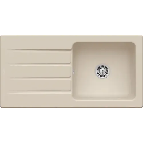 Villeroy & Boch Architectura 60 Мойка, включая Комплект слива с ручным управлением, выкл Керамика, 1000 x 510 mm, Almond CeramicPlus 336001AM