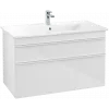 Villeroy & Boch Venticello Тумба под раковину, 2 выдвижных ящика, 953 x 590 x 502 mm, Glossy White / Glossy White A92602DH