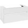 Villeroy & Boch Collaro Тумба под раковину, 2 выдвижных ящика, 1000 x 548 x 500 mm, Glossy White / Glossy White C02000DH