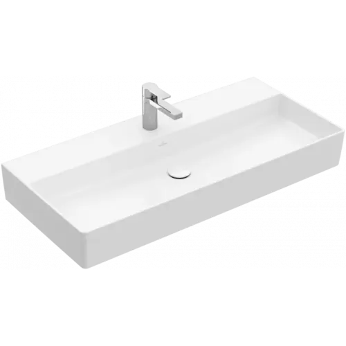 Villeroy & Boch Memento 2.0 Pаковина, 1000 x 470 x 135 mm, Альпийский белый, без перелива, шлифованный 4A221H01