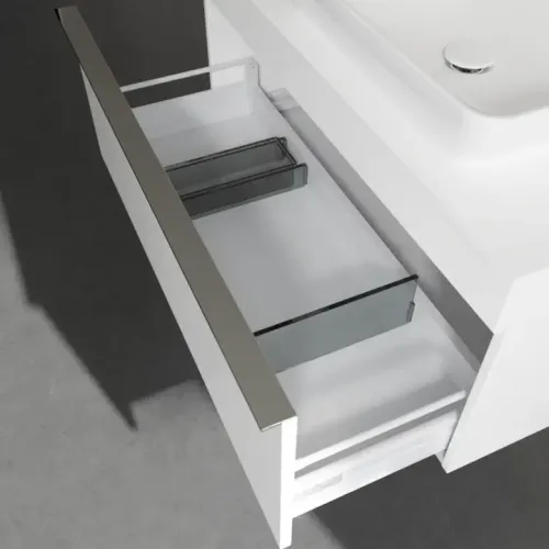 Villeroy & Boch Venticello Тумба под раковину, 1 выдвижной ящик, 957 x 436 x 502 mm, Glossy White / Glossy White A94801DH