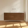 Villeroy & Boch Finion Тумба под раковину, 4 выдвижных ящика, 1600 x 603 x 501 mm, Walnut Veneer F73100GN