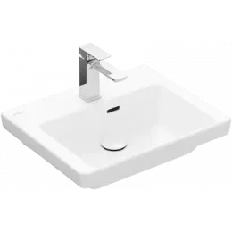 Villeroy & Boch Subway 3.0 Раковина компактная, 500 x 400 x 145 mm, Альпийский белый, без перелива 43705101