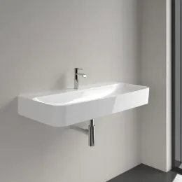 Villeroy & Boch Finion Pаковина, 1000 x 470 x 165 mm, Альпийский белый CeramicPlus, со скрытым переливом 4168ABR1