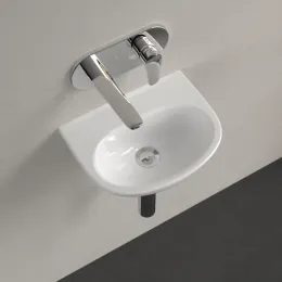 Villeroy & Boch O.novo Раковина компактная, 360 x 275 x 145 mm, Альпийский белый, без перелива 43403701