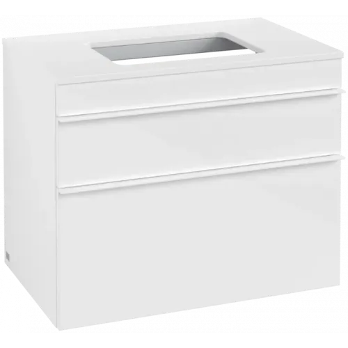 Villeroy & Boch Venticello Тумба под раковину, 2 выдвижных ящика, 757 x 606 x 502 mm, Glossy White / Glossy White A94002DH