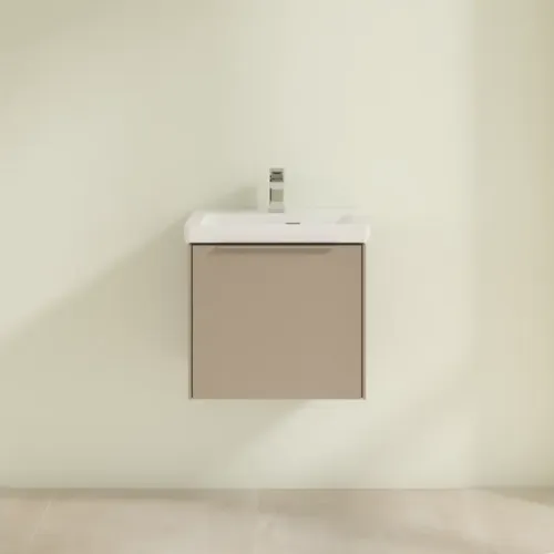 Villeroy & Boch Subway 3.0 Тумба под раковину, с подсветкой, 1 выдвижной ящик, 473 x 429 x 408 mm, Taupe C580L2VM