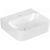 Villeroy & Boch Finion Раковина компактная, 430 x 390 x 140 mm, Альпийский белый CeramicPlus, со скрытым переливом, шлифованный 43644CR1