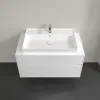 Villeroy & Boch Collaro Тумба под раковину, с подсветкой, 2 выдвижных ящика, 1000 x 548 x 500 mm, Glossy White / Glossy White C020B0DH