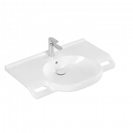 Villeroy & Boch ViCare Pаковина ViCare, 810 x 560 x 185 mm, Альпийский белый, с переливом 41208001