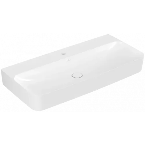 Villeroy & Boch Finion Pаковина, 1000 x 470 x 165 mm, Альпийский белый CeramicPlus, со скрытым переливом 4168ABR1