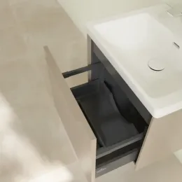 Villeroy & Boch Subway 3.0 Тумба под раковину, 1 выдвижной ящик, 523 x 429 x 448 mm, Taupe C57902VM