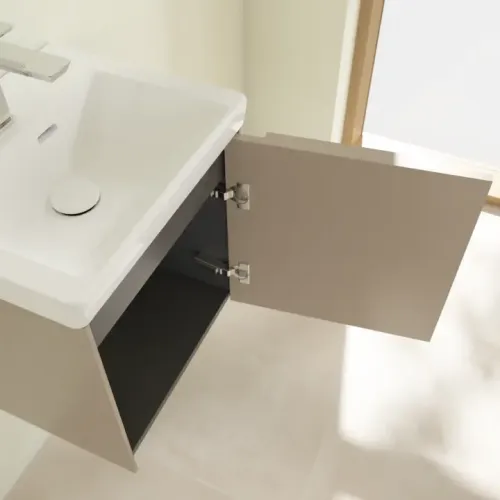 Villeroy & Boch Subway 3.0 Тумба под раковину, 1 дверь, 423 x 429 x 378 mm, Taupe C58202VM