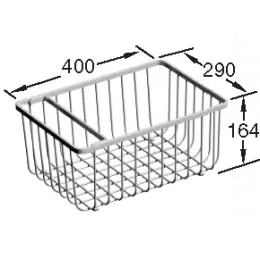 Villeroy & Boch Принадлежности Проволочная корзина, выкл Нержавеющая сталь 9K1200K1