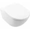 Subway 3.0 Унитаз с открытым смывным краем, настенный, с TwistFlush / AntiBac, Альпийский белый AntiBac CeramicPlus 4670T0T2