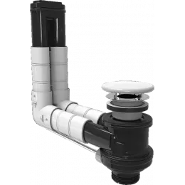 Villeroy & Boch Аксессуары Скрытый перелив ViFlow, 260 x 374 x 95 mm, Альпийский белый 92237701