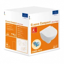 Villeroy & Boch O.novo Комбинированная упаковка, настенный, Альпийский белый CeramicPlus 5688HRR1