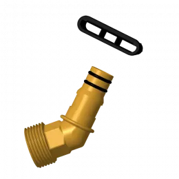 Villeroy & Boch Аксессуары Подвод воды, 150 x 220 x 65 mm UPCON0141