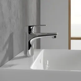 Villeroy & Boch O.novo Start Смеситель для холодной воды с комплектом слива со стяжкой, Хром TVW10500111061