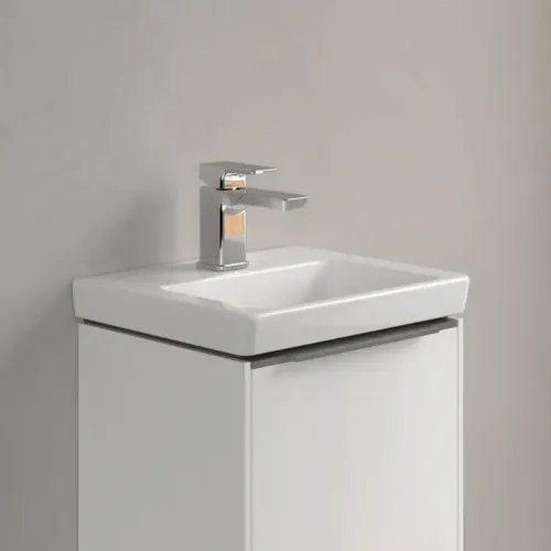 Villeroy & Boch Subway 3.0 Раковина компактная, 370 x 305 x 130 mm, Альпийский белый CeramicPlus, без перелива 437038R1