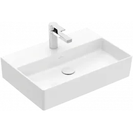 Villeroy & Boch Memento 2.0 Pаковина, 600 x 420 x 135 mm, Альпийский белый CeramicPlus, без перелива 4A2261R1