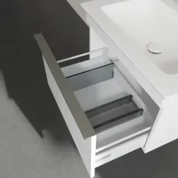 Villeroy & Boch Venticello Тумба под раковину, 1 выдвижной ящик, 603 x 420 x 502 mm, Glossy White / Glossy White A93301DH