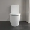 Villeroy & Boch Subway 3.0 ViClean унитаз-компакт с открытым смывным краем, напольный, с TwistFlush, Альпийский белый 4672T001