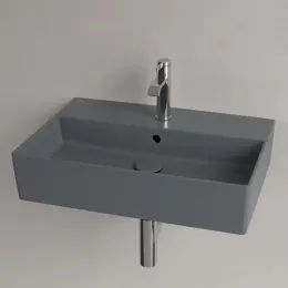 Villeroy & Boch Memento 2.0 Pаковина, 600 x 420 x 135 mm, Graphite CeramicPlus, с переливом 4A2260I4