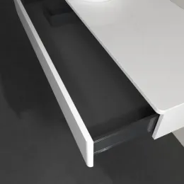 Villeroy & Boch Antao Тумба под раковину, 1 выдвижной ящик, 1200 x 190 x 500 mm, лицевая поверхность без текстурированной отделки, Glossy White Lacquer / Glossy White Lacquer K11010GF