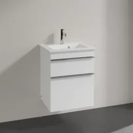 Villeroy & Boch Venticello Тумба под раковину, 2 выдвижных ящика, 466 x 590 x 425 mm, Glossy White / Glossy White A92201DH