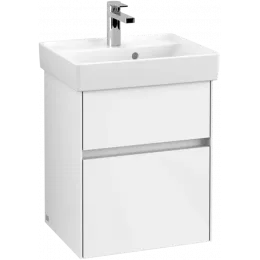 Villeroy & Boch Collaro Тумба под раковину, 2 выдвижных ящика, 460 x 546 x 374 mm, Glossy White C00600DH