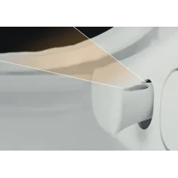 Villeroy & Boch ViClean-I200 - I200 унитаз-биде, унитаз с вертикальным смывом с открытым смывным краем, Альпийский белый CeramicPlus V0E200R1