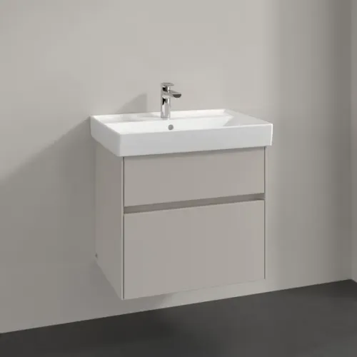 Villeroy & Boch Collaro Тумба под раковину, 2 выдвижных ящика, 604 x 546 x 444 mm, Soft Grey C00900VK