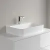 Villeroy & Boch Finion Раковина для установки на столешницу, 600 x 445 x 115 mm, Stone White CeramicPlus, без перелива 414261RW