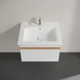 Villeroy & Boch Venticello Тумба под раковину, 1 выдвижной ящик, 603 x 420 x 502 mm, Glossy White / Glossy White A93305DH