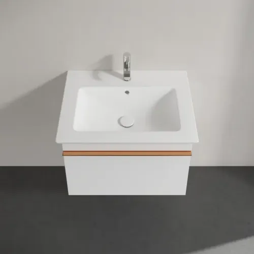 Villeroy & Boch Venticello Тумба под раковину, 1 выдвижной ящик, 603 x 420 x 502 mm, Glossy White / Glossy White A93305DH