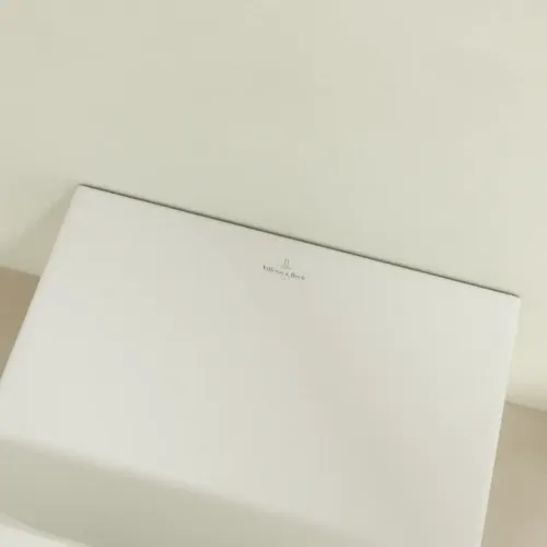 Villeroy & Boch ViCare Унитаз с открытым смывным краем ViCare, настенный, Альпийский белый 5649R001