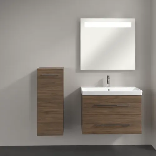 Villeroy & Boch Avento Шкаф Боковой, 1 дверь, 347 x 888 x 405 mm, Arizona Oak A89500VH