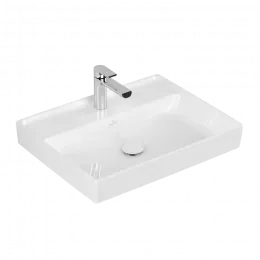 Villeroy & Boch Collaro Pаковина, 600 x 470 x 160 mm, Альпийский белый CeramicPlus, без перелива 4A3361R1