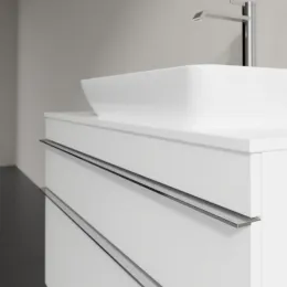 Villeroy & Boch Venticello Тумба под раковину, 2 выдвижных ящика, 957 x 606 x 502 mm, Glossy White / Glossy White A94301DH