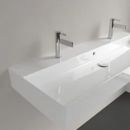 Villeroy & Boch Memento 2.0 Pаковина, 1200 x 470 x 150 mm, Альпийский белый CeramicPlus, с переливом, шлифованный 4A22CKR1