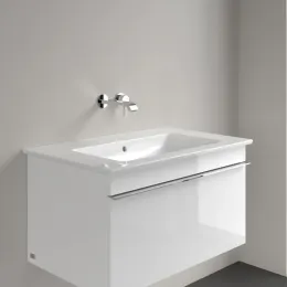 Villeroy & Boch Venticello Pаковина для установки на тумбу, 800 x 500 x 165 mm, Альпийский белый CeramicPlus, с переливом 41048JR1