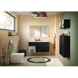 Villeroy & Boch ViConnect Системы ИНСТАЛЛЯЦИИ Kлавиша смыва viconnect 200S, Смыв с 2 объемами, Black Matt 922490AN