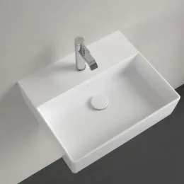 Villeroy & Boch Memento 2.0 Pаковина, 500 x 420 x 140 mm, Альпийский белый, без перелива, шлифованный 4A225L01